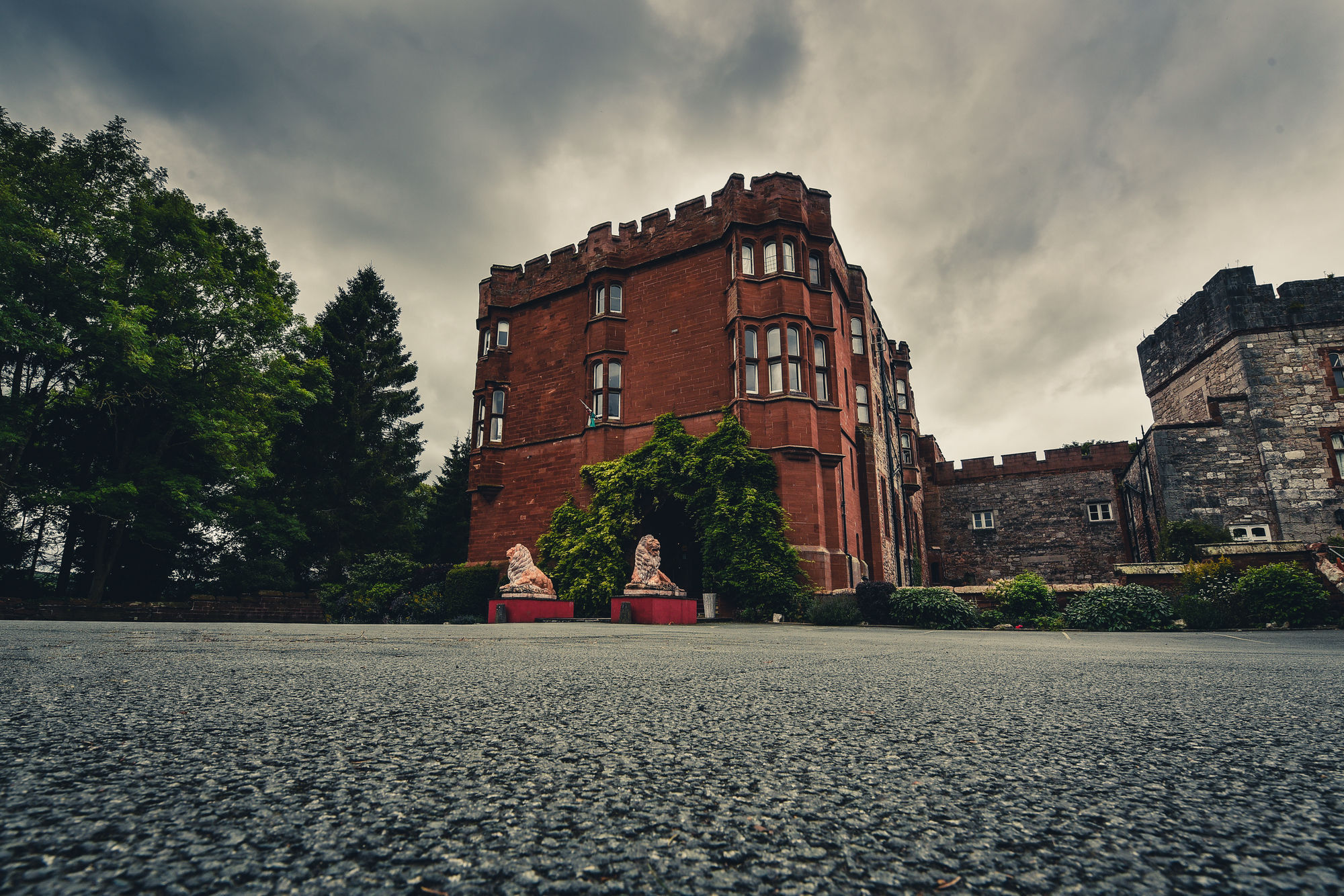 Ruthin Castle Hotel And Spa Exteriör bild